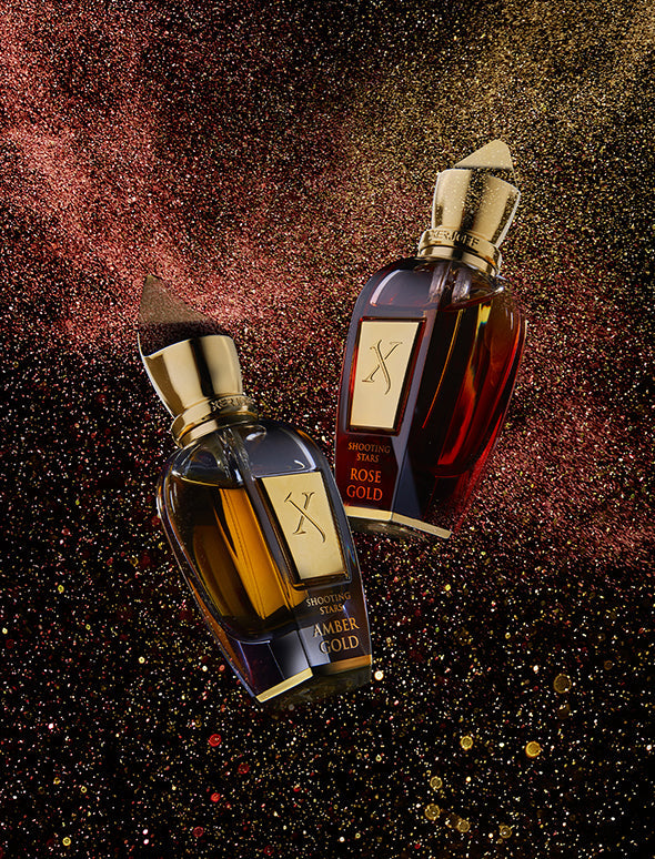Amber Gold & Rose Gold
