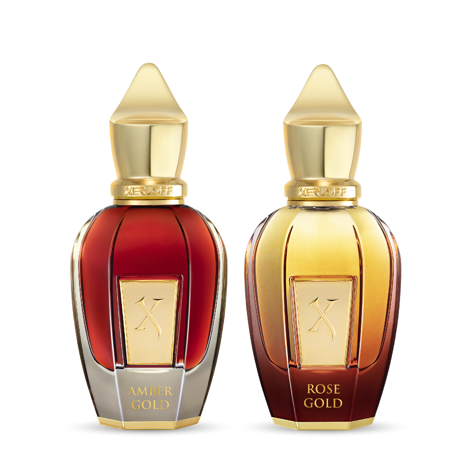 Amber Gold & Rose Gold